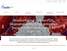 Tablet Screenshot of kiadis.com